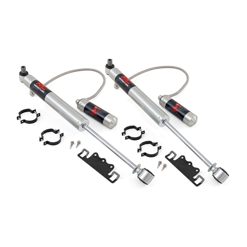 Rough Country | M1R Monotube Front Shocks | 0-1.5″ | Jeep Wrangler JL (18-25)/Wrangler Unlimited (18-25)  | 770808RES_A