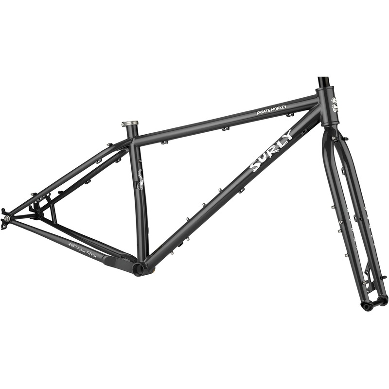 Karate Monkey Frameset – Hi-Viz Black