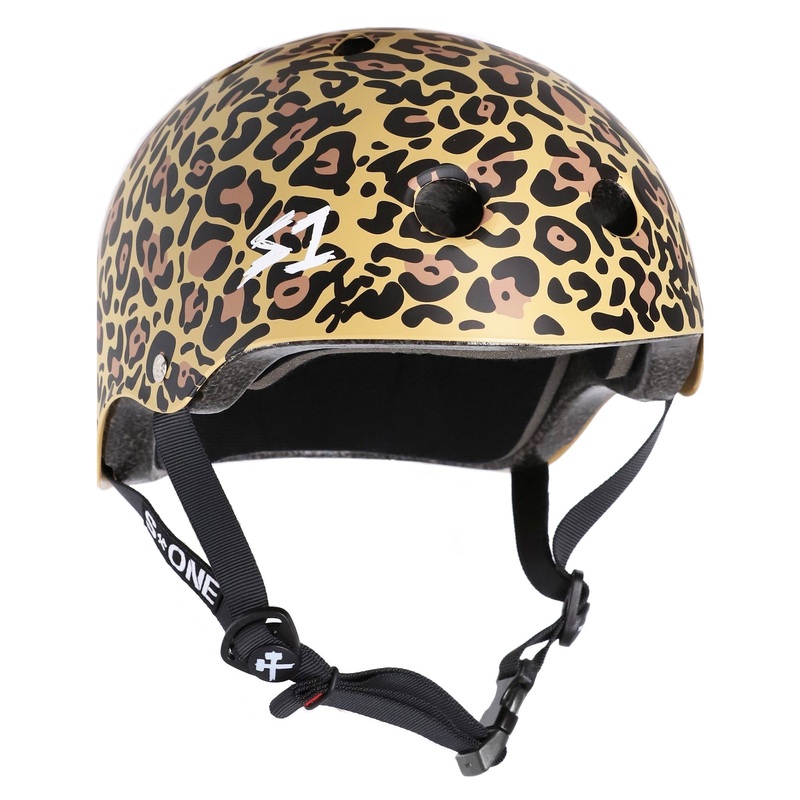 S1 Mega Lifer Helmet – Tan Leopard Matte