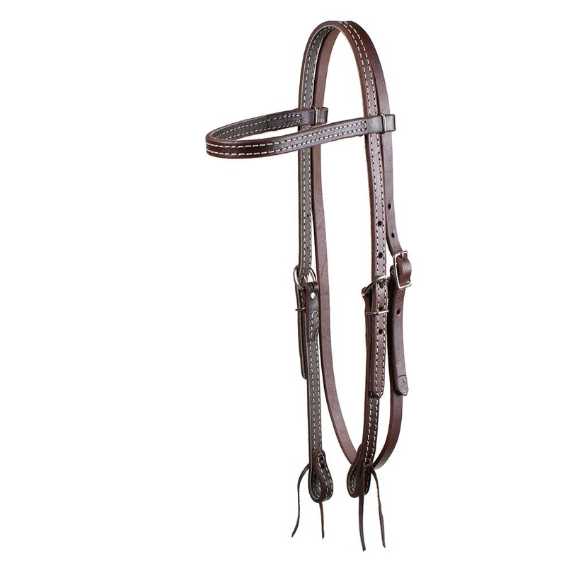 Teskey’s Heavy Oil Browband Headstall