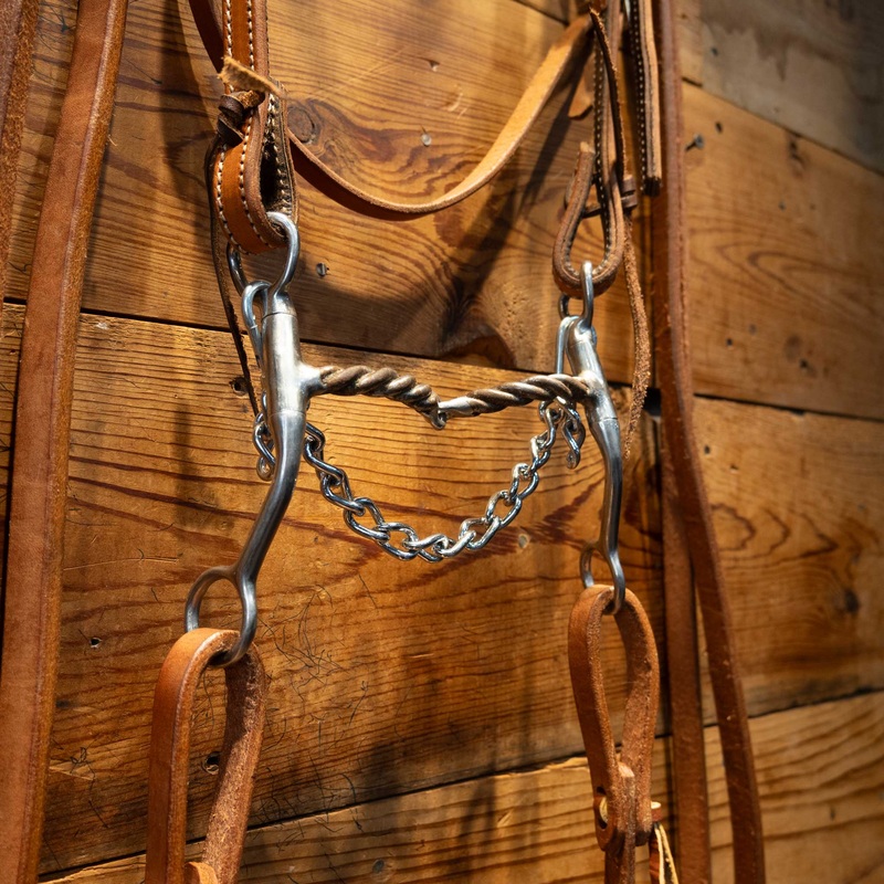 Toklat Myler Twisted Snaffle Bridle Rig