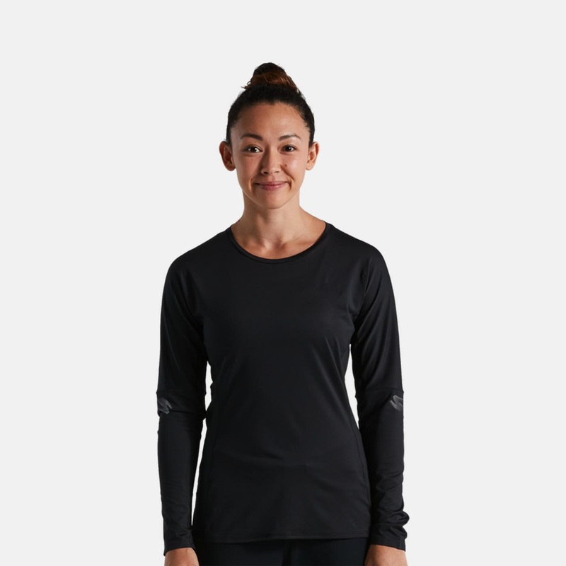Women’s Trail Air Long Sleeve Jersey Black