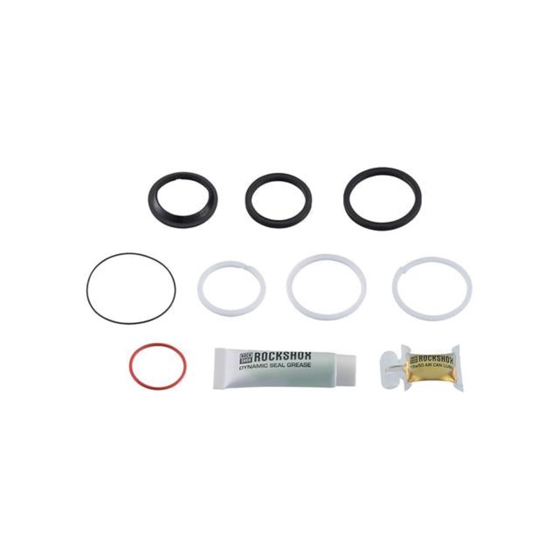 50 Hour Super Deluxe Thru Shaft Shock Service Kit Black