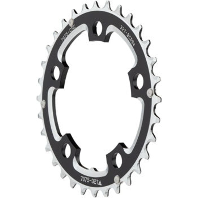 MSW Multi Speed 32t x 94mm Middle Chainring Black
