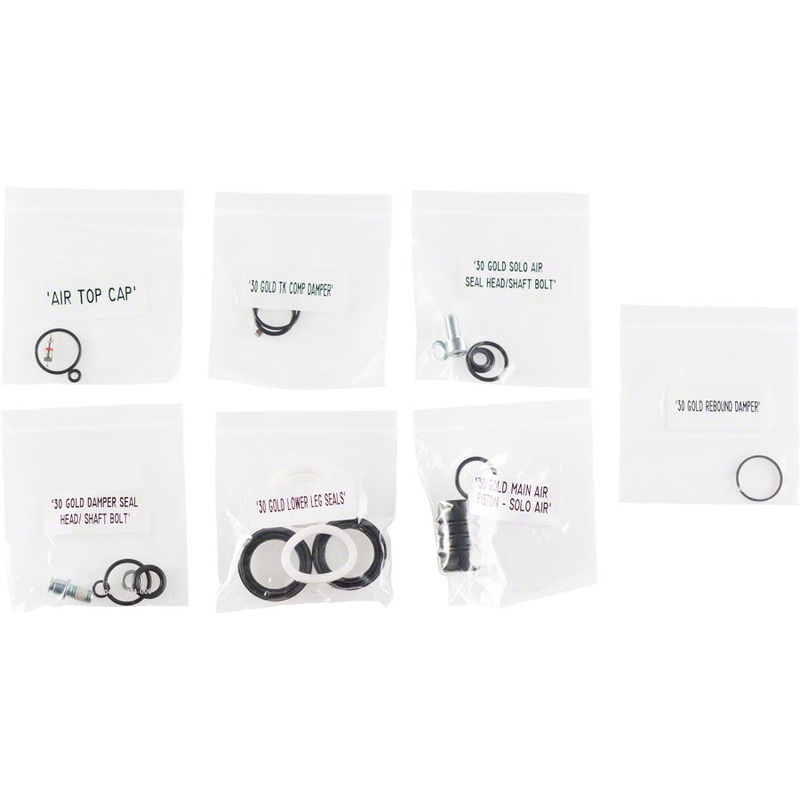 RockShox Fork Service Kit Full: 30 Gold Solo Air A1