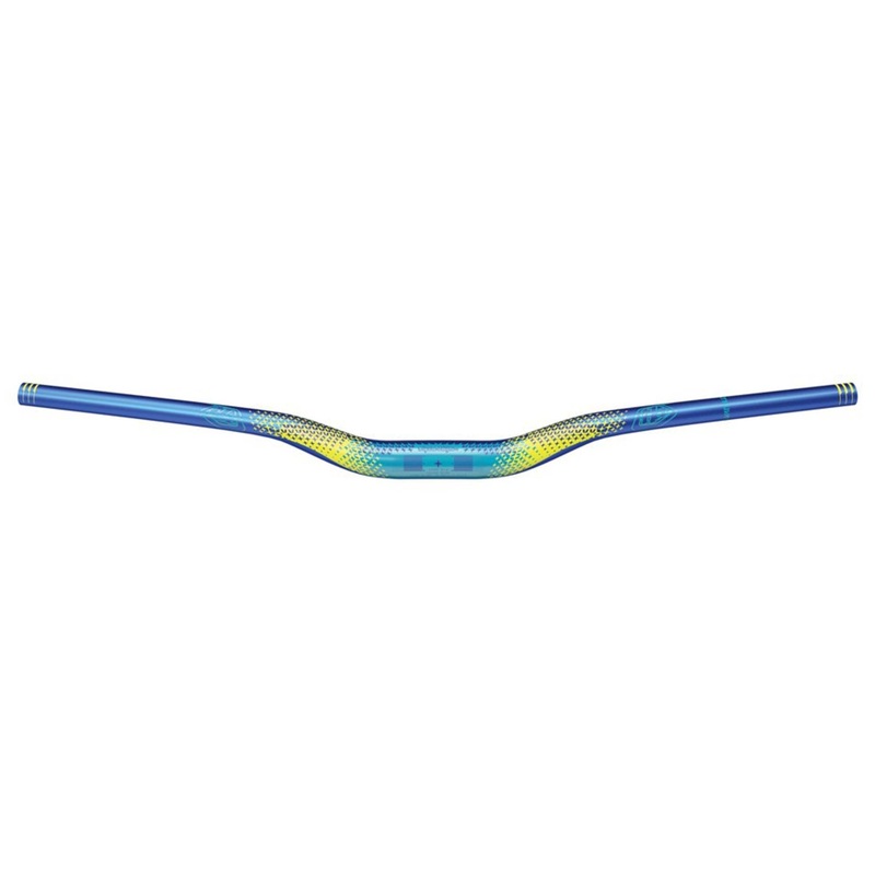 Truvativ Descendant CoLab “Troy Lee Design” Riser 35 Handlebar Starburst Cyan / Blue