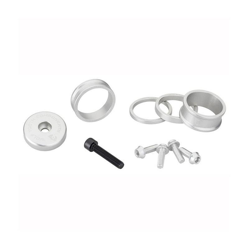 Wolf Tooth Bling Kit Top Cap and Spacer kit Black