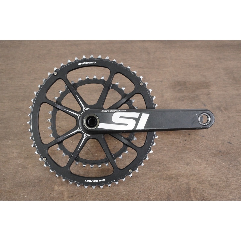 172.5mm 52/36T Cannondale Si Spidering Hollowgram Road Crankset