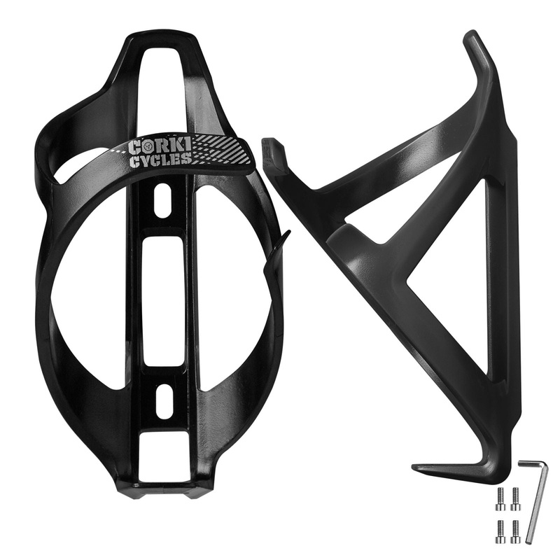 Bicycle Water Bottle Cage – 2 Pack Black