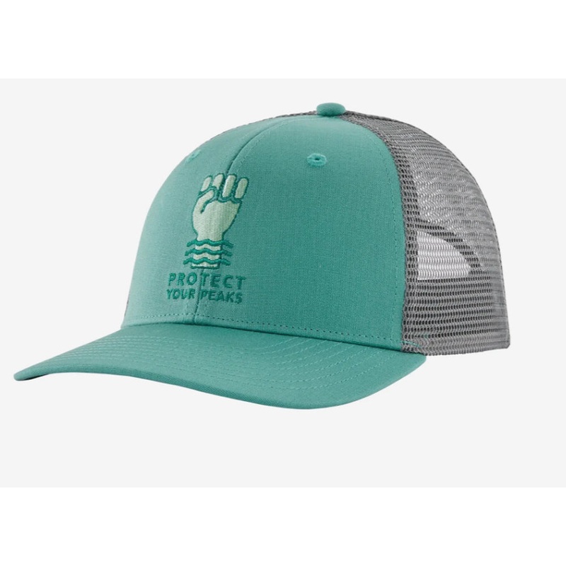 Protect Your Peaks Trucker Hat Drifter Grey