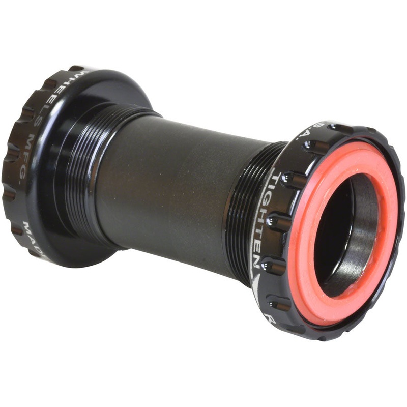 Wheels Manufacturing BSA English Threaded Bottom Bracket – DUB Spindle ABEC-3 Bearing BLK