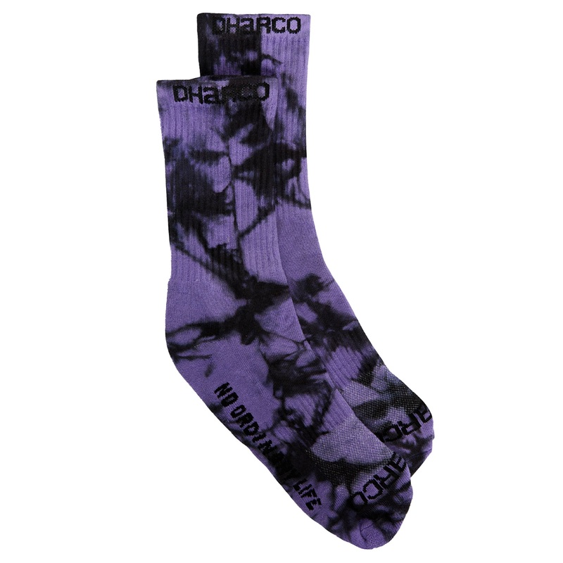DHaRCO Crew Socks – L/XL – Tie Dye