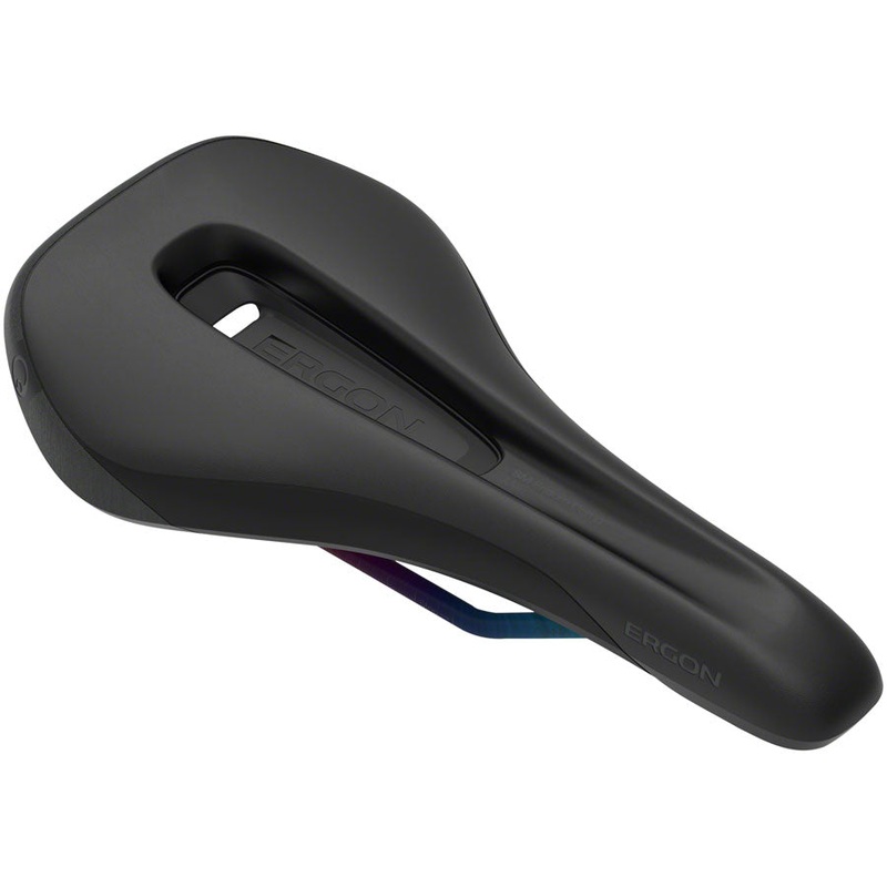 Ergon SM Enduro Comp Saddle – Stealth/Oilslick, Mens, Medium/Large