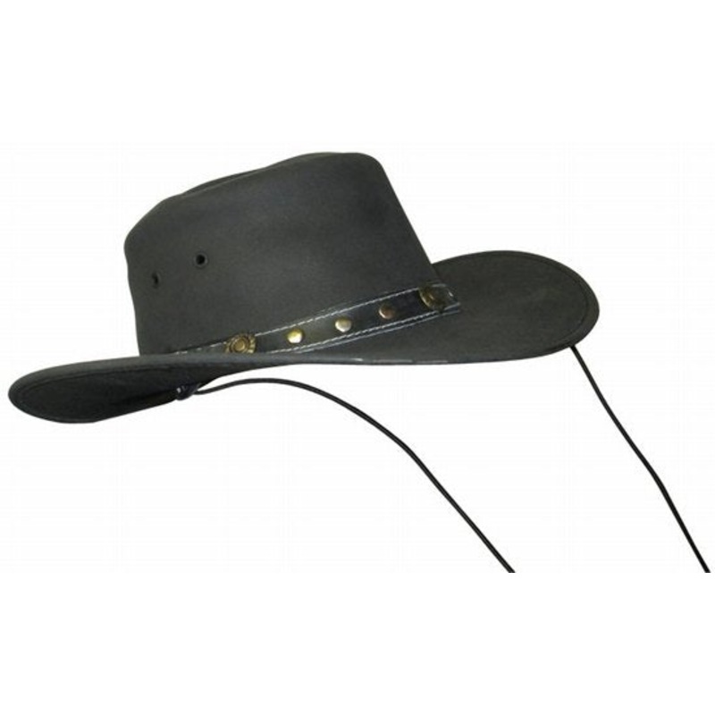 Hat cowboy leather