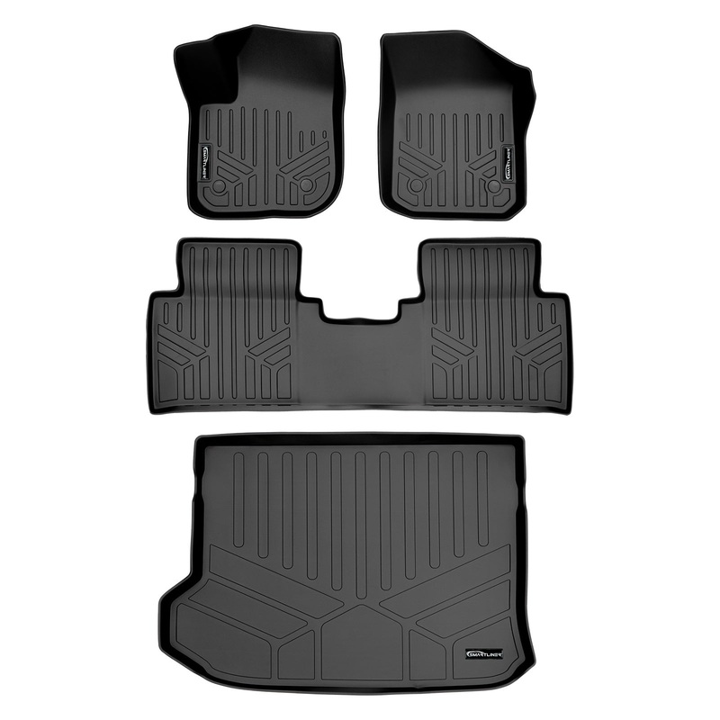 SMARTLINER Custom Fit Floor Liners For 2016-2020 Buick Envision Black