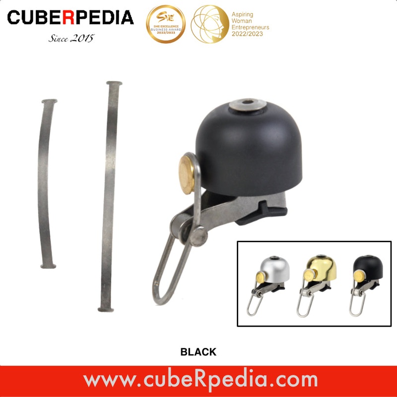 Vintage Copper Bell – Black