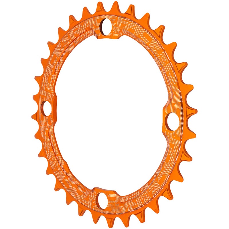 1x Narrow Wide Chainring – 36t 104 BCD 10-12 Speed 7075 Aluminum Orange