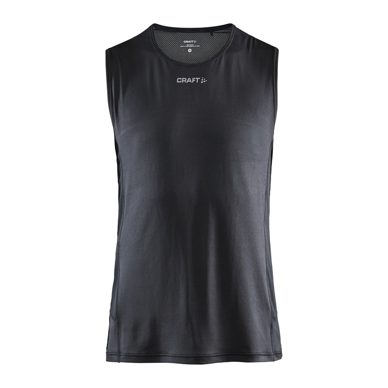 Craft Adv Essence Sleeveless T-Shirt Black