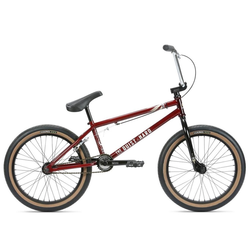 Haro Quist BMX Bike Transparent Red