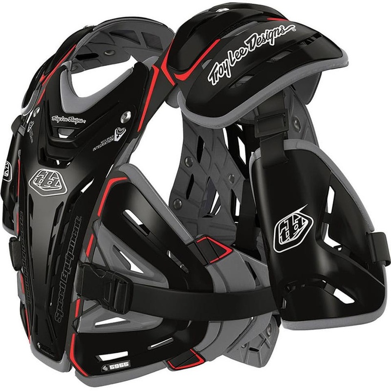 Troy Lee Youth BG5955 Race Chest Protector – Black