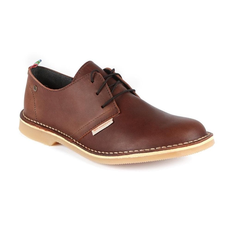 Rambler premium leather mens veldskoen shoe Brown