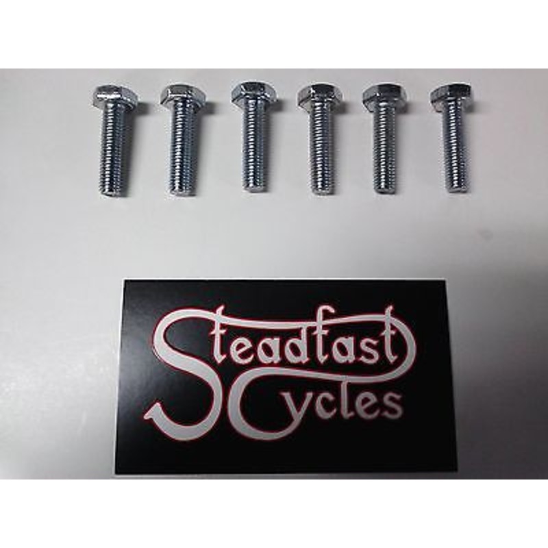 6 CEI Bolts 1/4″x26x3/4″ Triumph BSA Matchless Norton Bolts BSC Cycle