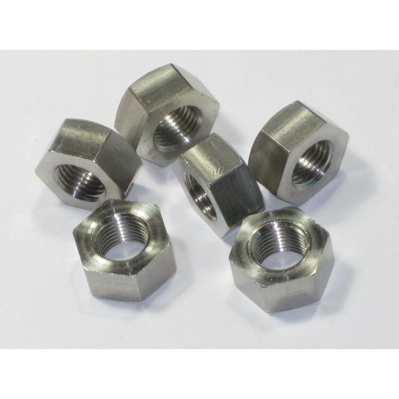 6 each stainless nuts 3/8 x 26 tpi CEi nut 1959 to 1968 whitworth Triumph Norton