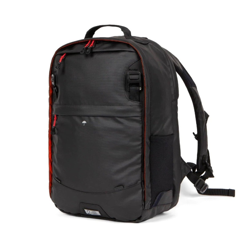 Pannier Backpack Convertible 2.0 LITE (22L) – Ripstop – USED Black Ripstop Recycled