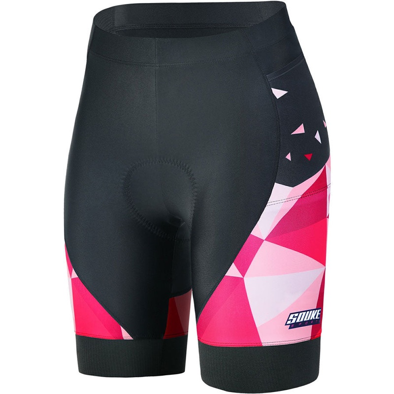 4D Padded Quick Dry Bike Shorts for Women – PS0722-Pink