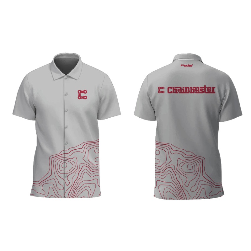 Chainbuster 2025 SS Gravel Shirt-Casual with Snaps