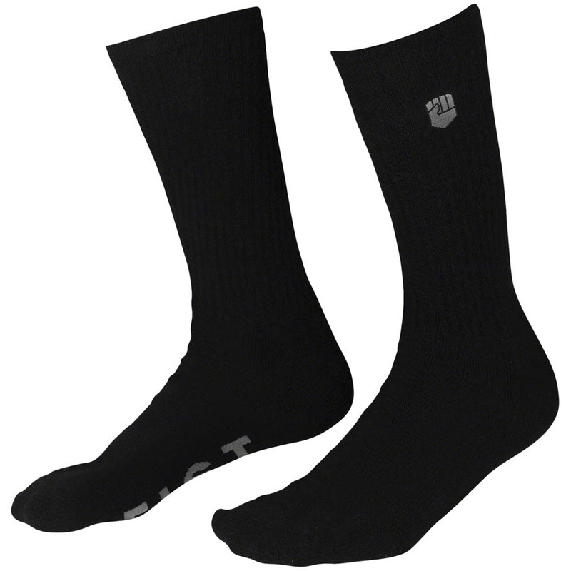 Fist Handwear Blackout Crew Sock – Black Small/Medium