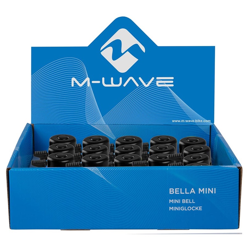M-Wave Bella Mini-Black 20ct Bell Black 20 units in display box 20pcs