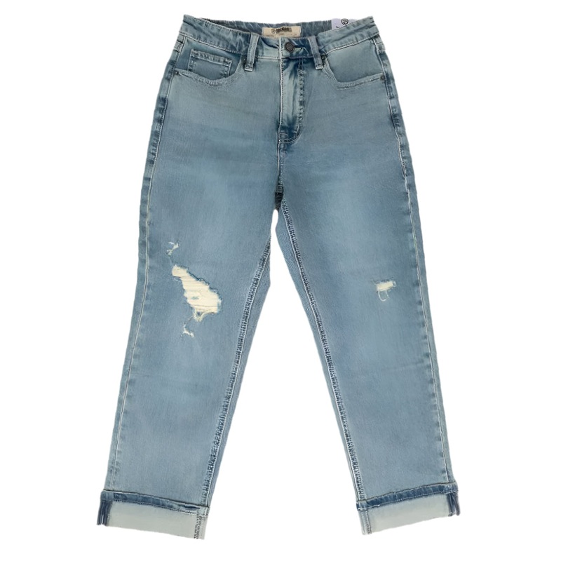 Rock & Roll Denim Women’s Distressed Cropped Jean