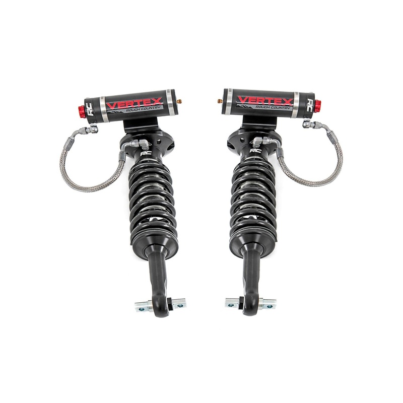 Rough Country | Vertex 2.5 Remote Reservoir Leveling Coilovers | 2 Inch | Chevy/GMC 1500 (07-18 & Classic) | 689016