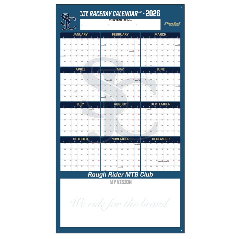 San Juan Composite 2026 GIANT MY RACEDAY CALENDAR