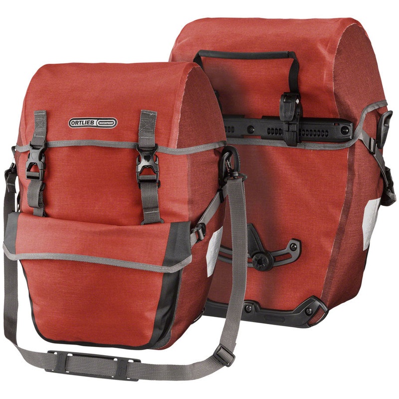 Bike-Packer Plus Panniers – 42L Pair Salsa/Dark Chili