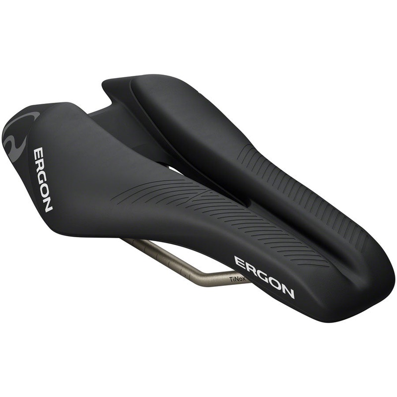 Ergon SR Triathlon Saddle – Mens Black Front