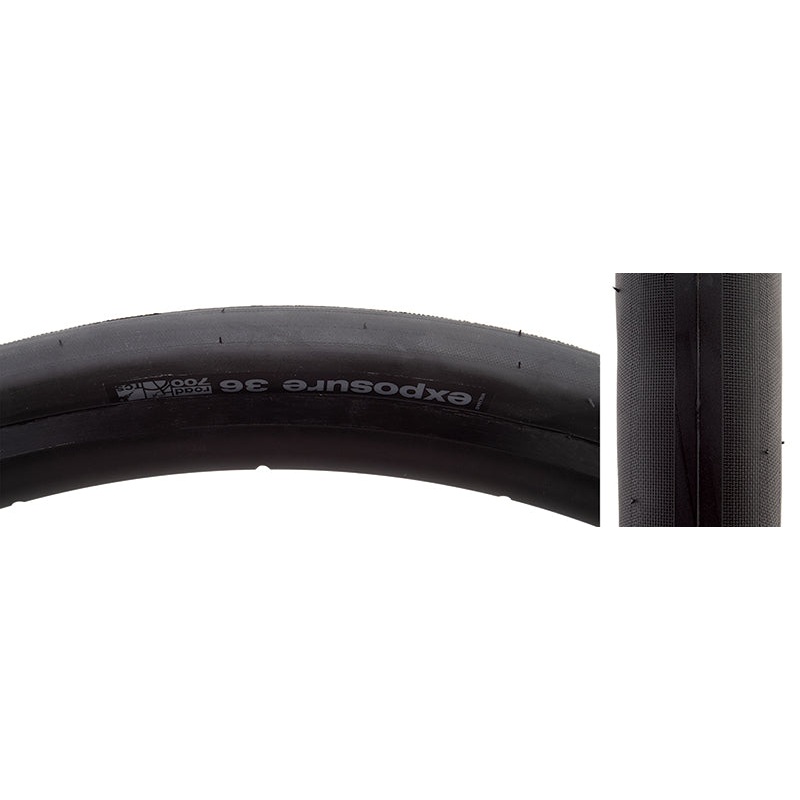 Exposure Tire – 700 x 36 TCS Tubeless Folding Black