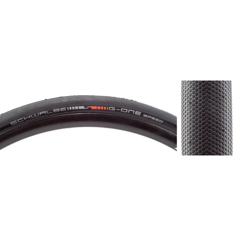 G-One Speed Tire – 700 x 30 / 28 x 1.20 Tubeless Folding BLK Evolution Line Addix SpeedGrip Super Ground E-25