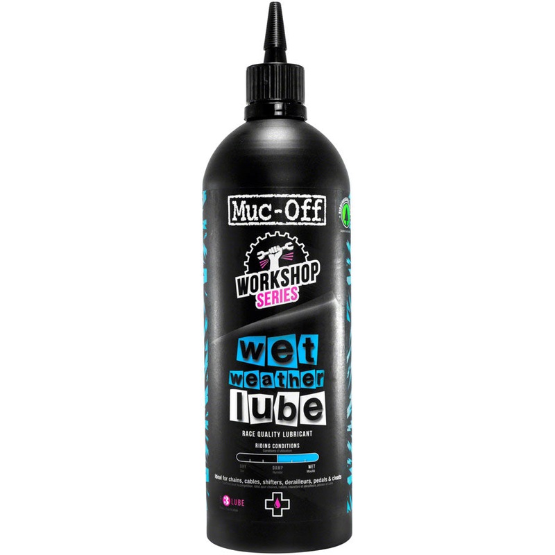 Muc-Off Bio Wet Bike Chain Lube – 1L, Bulk