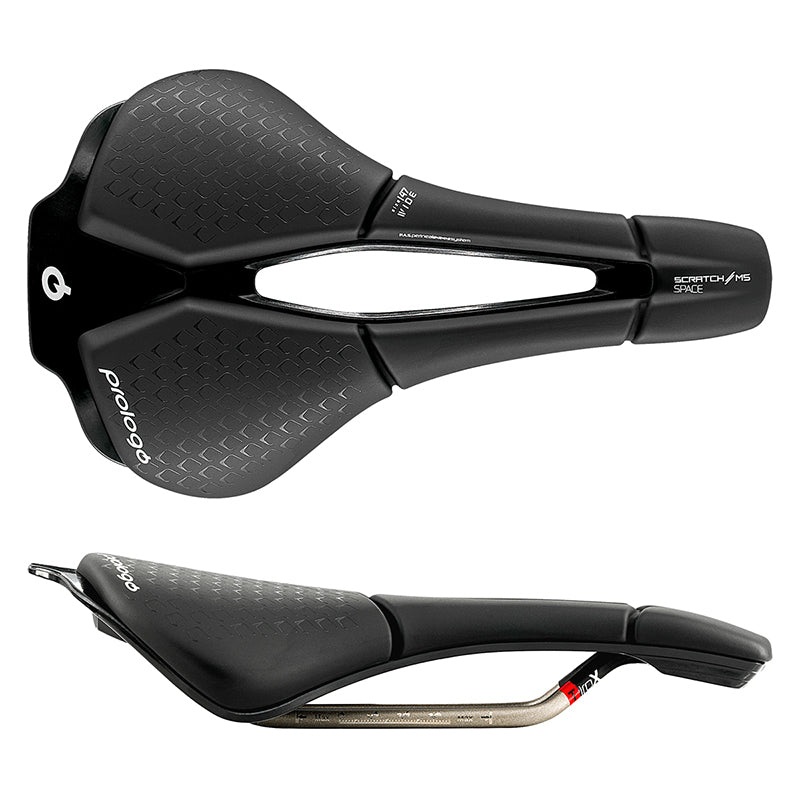 Prologo Scratch M5 PAS Saddle – Unisex, Tirox Rail, 147mm, Black