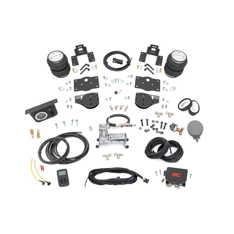 Rough Country | Air Spring Kit w/compressor | Wireless Controller | Ram 1500 4WD (2019-2026) | 10035WC