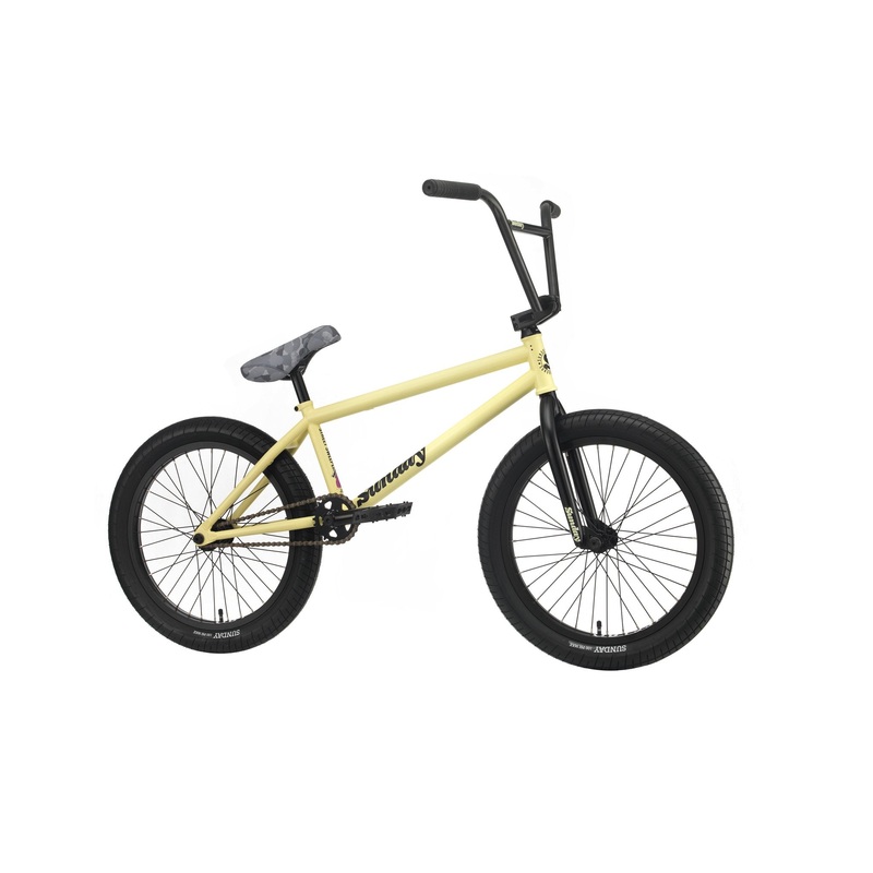 Sunday Street Sweeper 20.75″ RHD BMX Bike 2020 Yellow