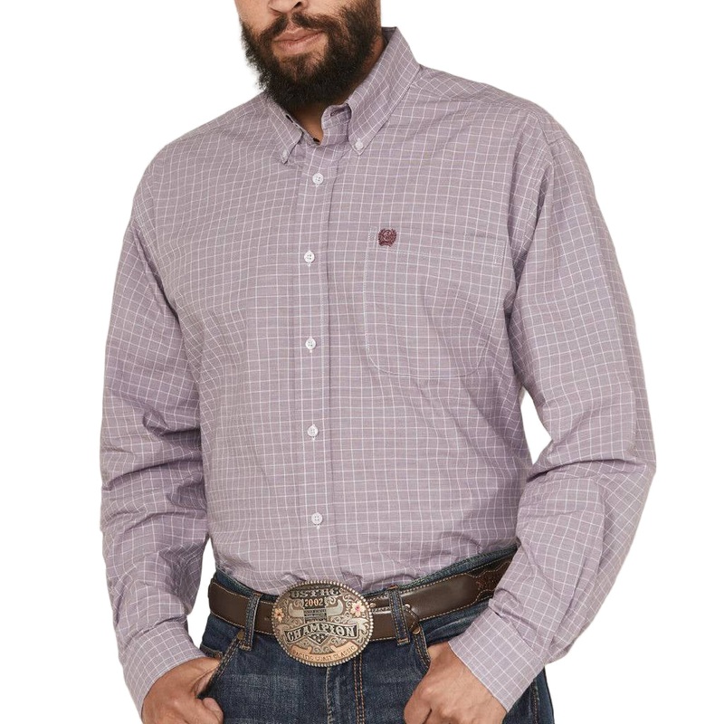 Cinch Men’s Plaid Button Down Shirt
