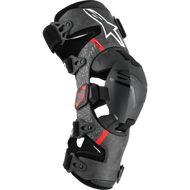 Supertech Rk 10 Plasma Knee Brace Black/Red Xl