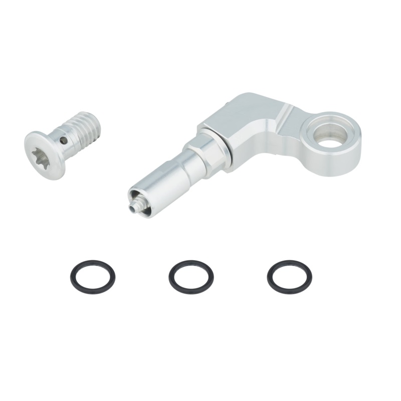 Trickstuff FITTING ANGLED KEVLAR ASM Black