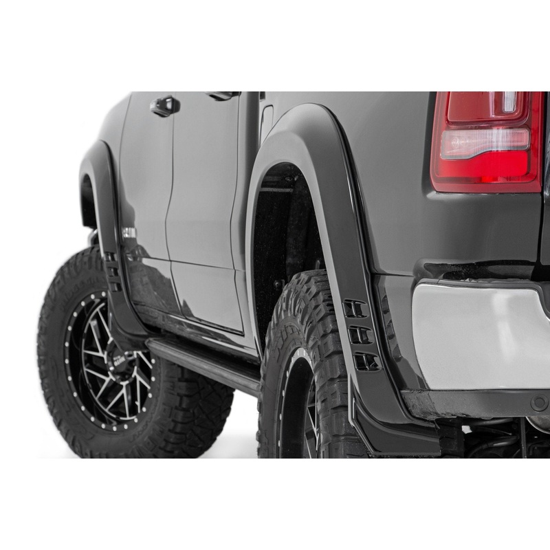 Rough Country | Fender Flares | SF1 | PAU Granite Crystal | Ram 1500 2WD/4WD (2019-2024) | F-D319201-PAU