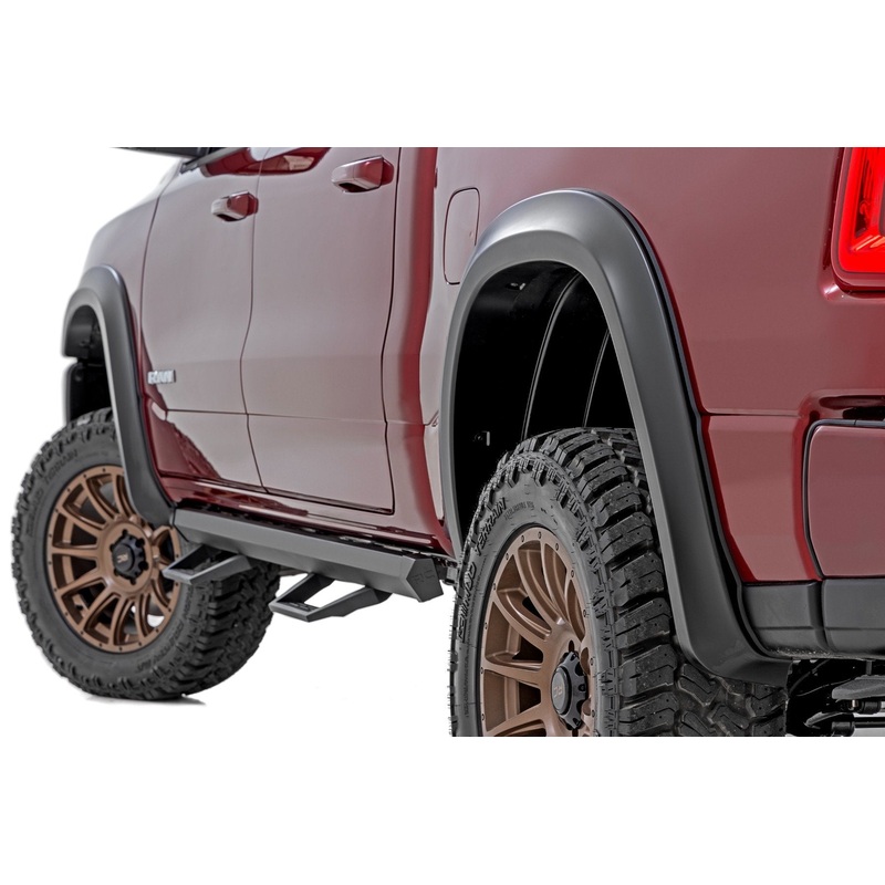 Rough Country | Fender Flares | Sport | PXJ Diamond Black | Ram 1500 2WD/4WD (2025-2026) | S-D319205-PXJ