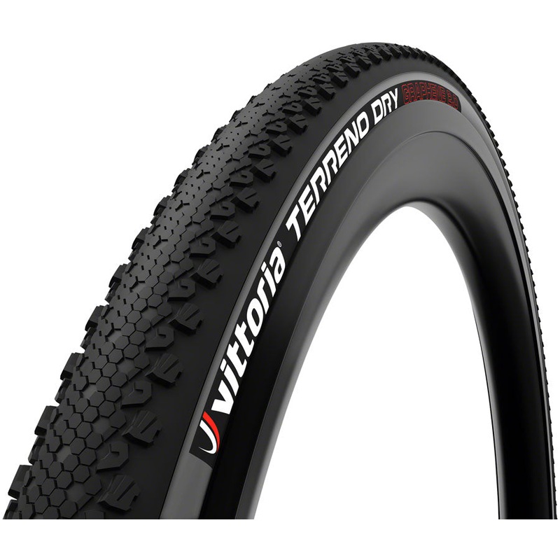 Vittoria Terreno Dry Tire – 700 x 50, Tubeless, Folding, Black/Anthracite, G2.0
