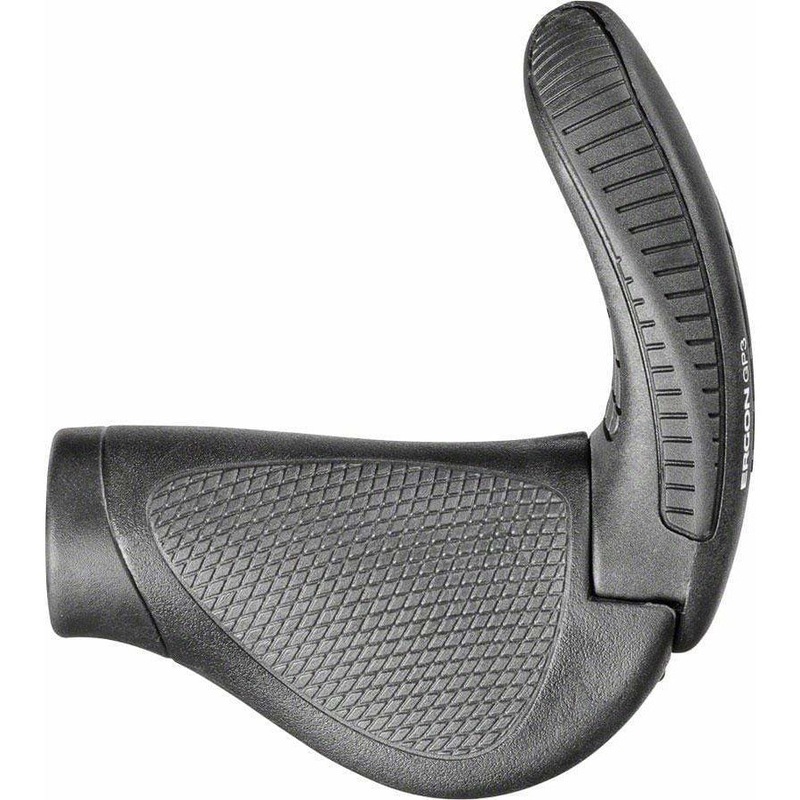 GP3 Grips – Lock-On Twistshift Small Black/Gray Black/Gray